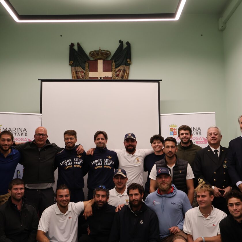 Il milazzese Davide Foti con il Padovano Tommaso Giacomin completano la regata più lunga del mediterraneo sulla barca della Marina Militare